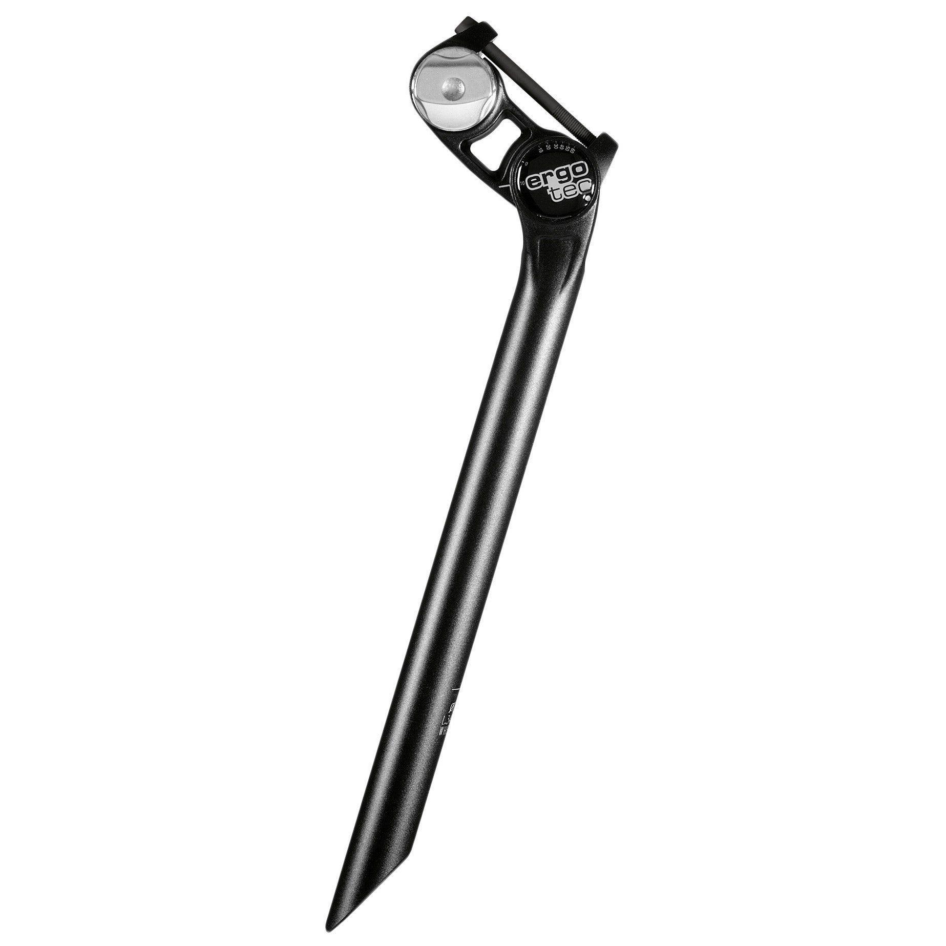 Tige de selle Ergotec Futura réglable ø27.2mm 340-400 mm - noir