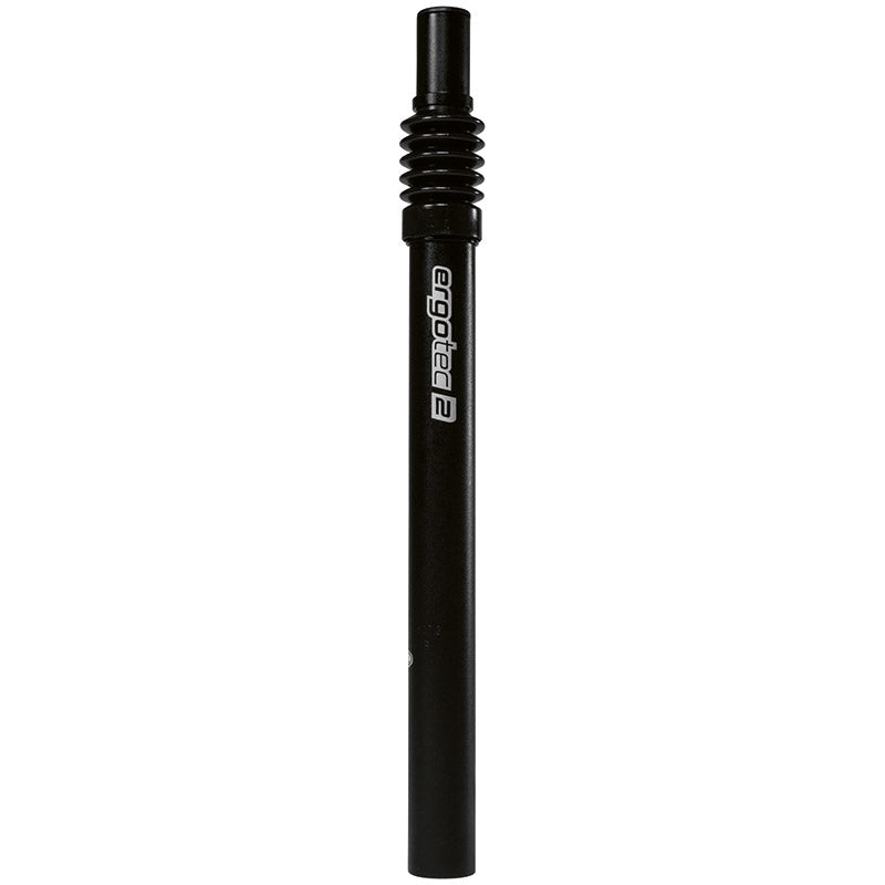Zadelpen Ergotec Verend 25.4 300Mm Kaars Zwart