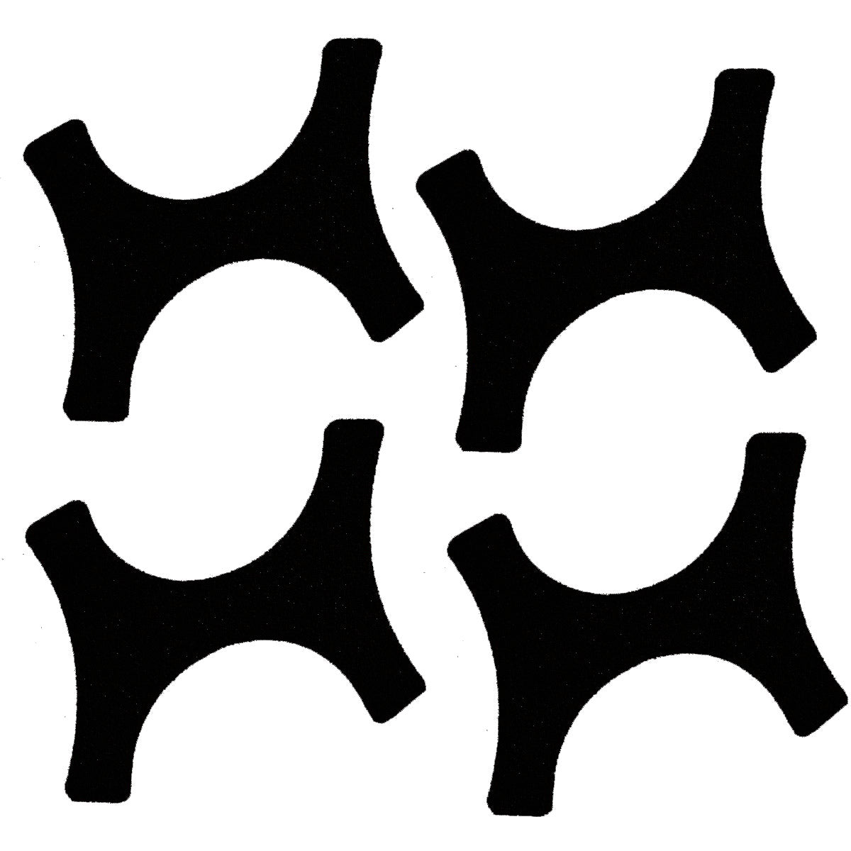 Ergotec schuurpapier (4 stuks) pedaal ep-urban