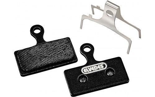 Disc brake pad set Elvedes metalic carbon Shimano various (1 pair)