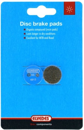 Elvedes Cable Systems BV disc brake pads Elvedes Clarks | 6913 | Organic