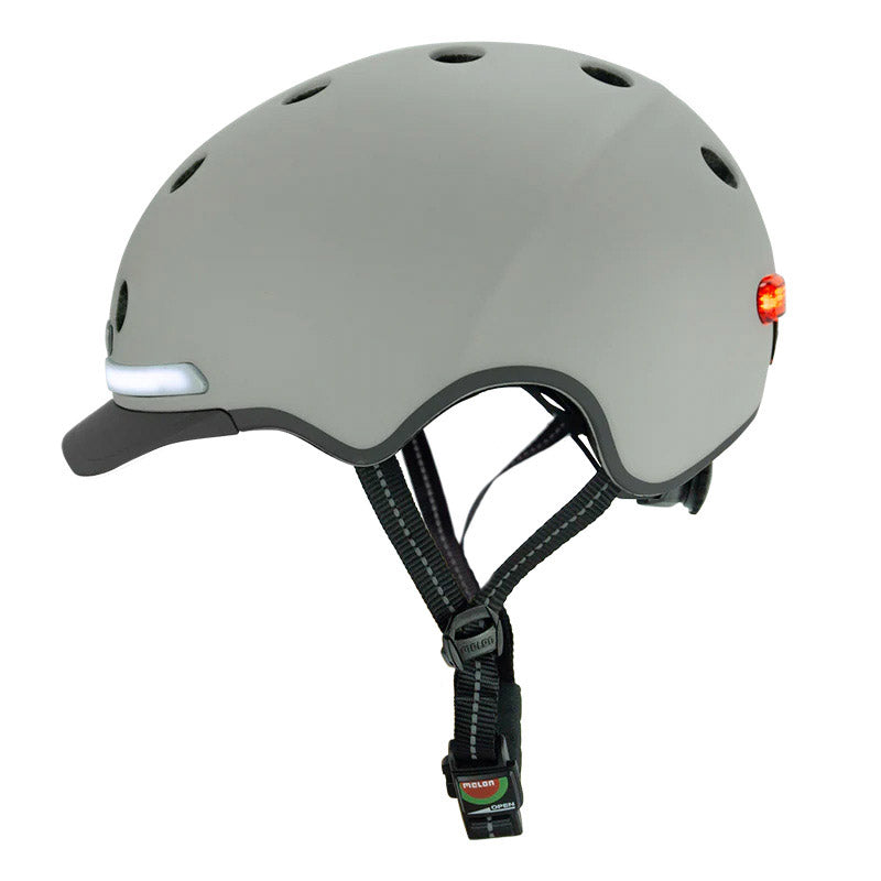 Meloenhelm met verlichting e-serie metropool ml