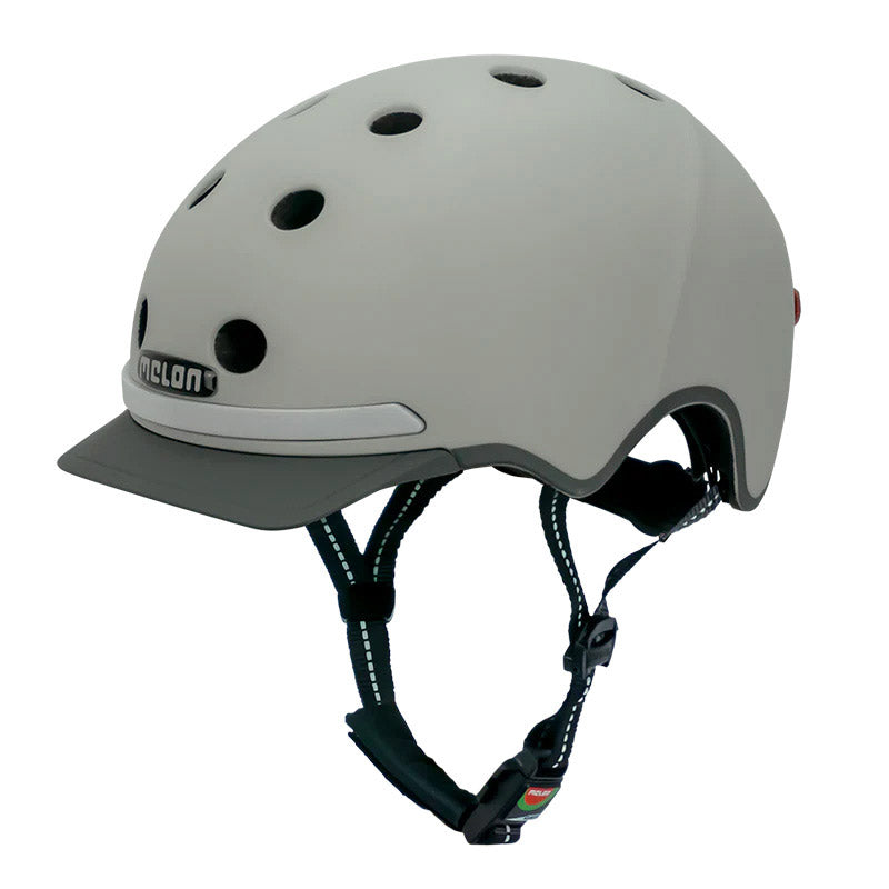 Meloenhelm met verlichting e-serie metropool ml