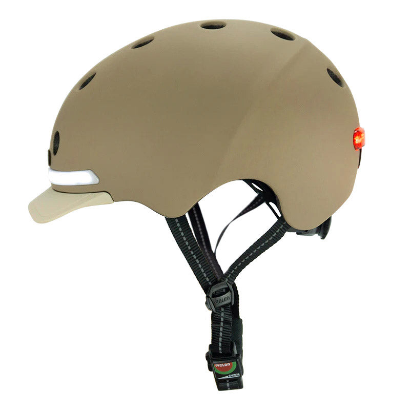 Melon helm met verlichting E-Serie Moonlight ML