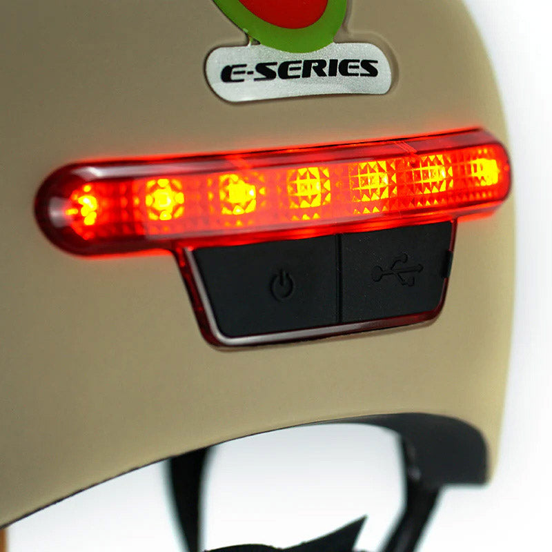 Melon helm met verlichting E-Serie Moonlight XL-XXL