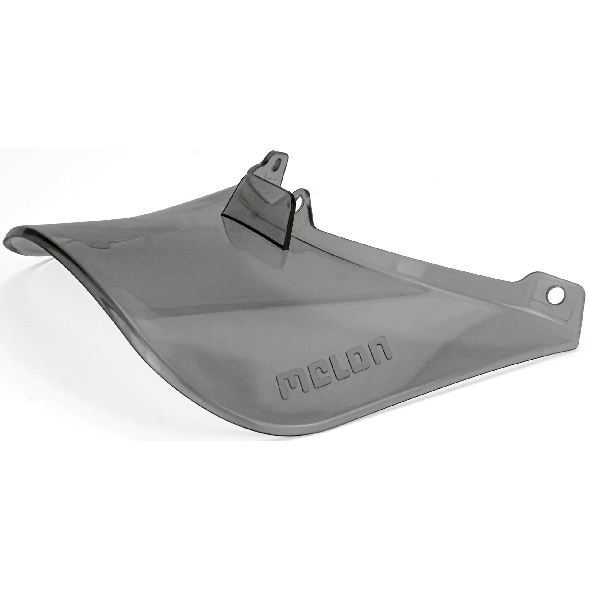 Melon helmvizier vista vizier uv400 grijs transparant