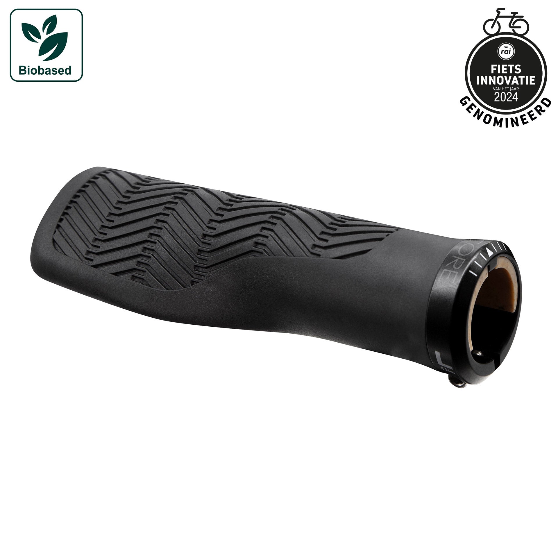 Herrmans handvatset nucore tour wave 130 130mm zwart