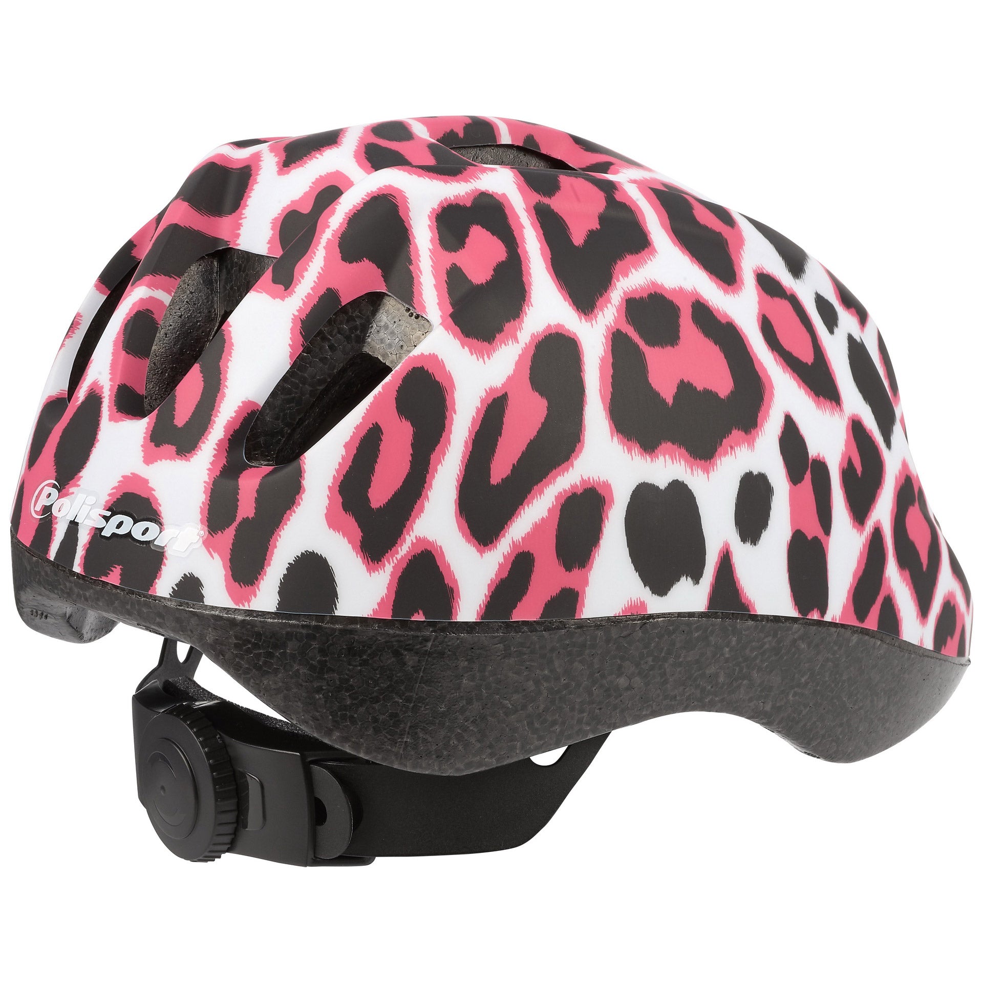 Polisport kinderhelm Pinky Cheetah XS 46 53cm easy-lock