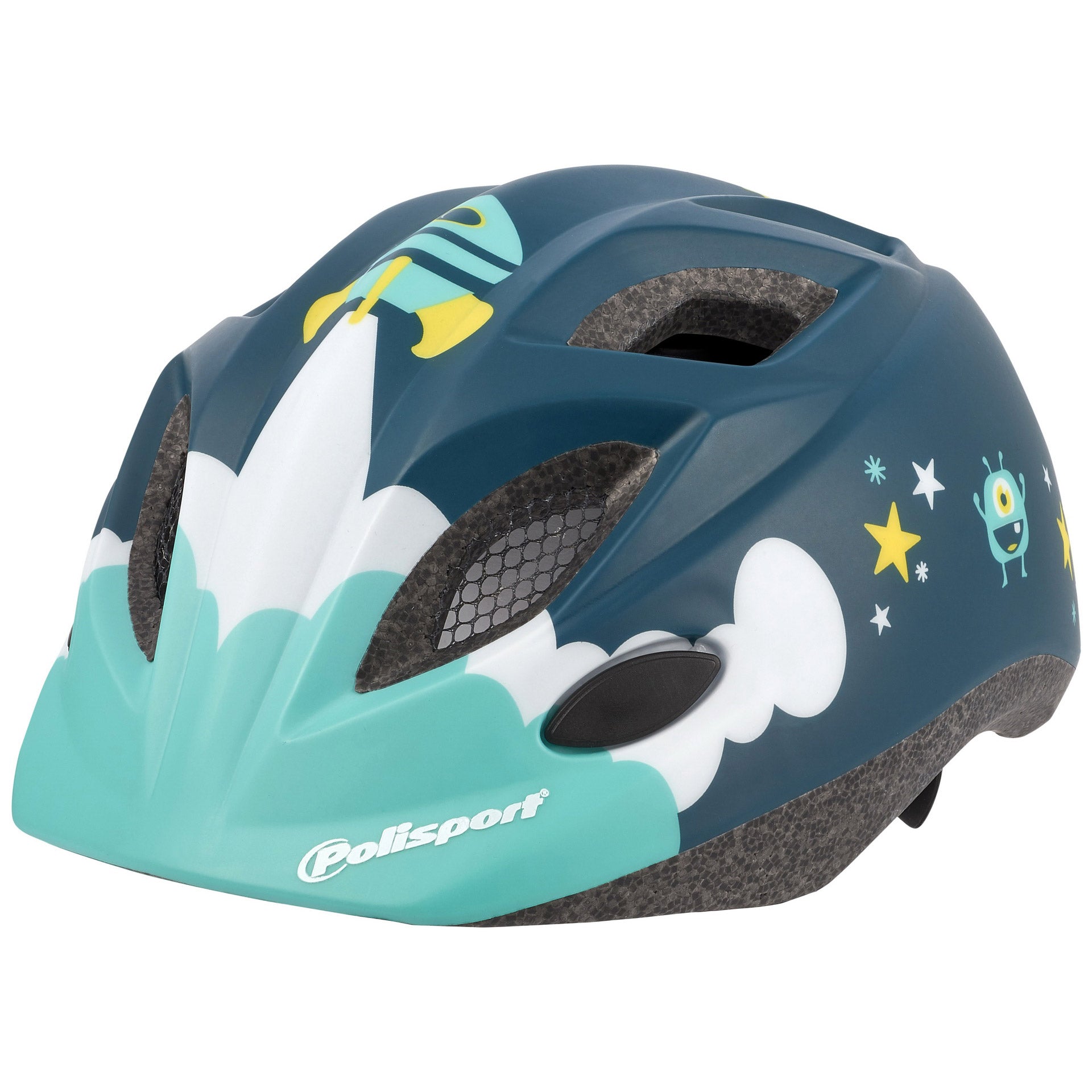 Polisport helm Kinder Spaceship + bidon XS 48-52cm