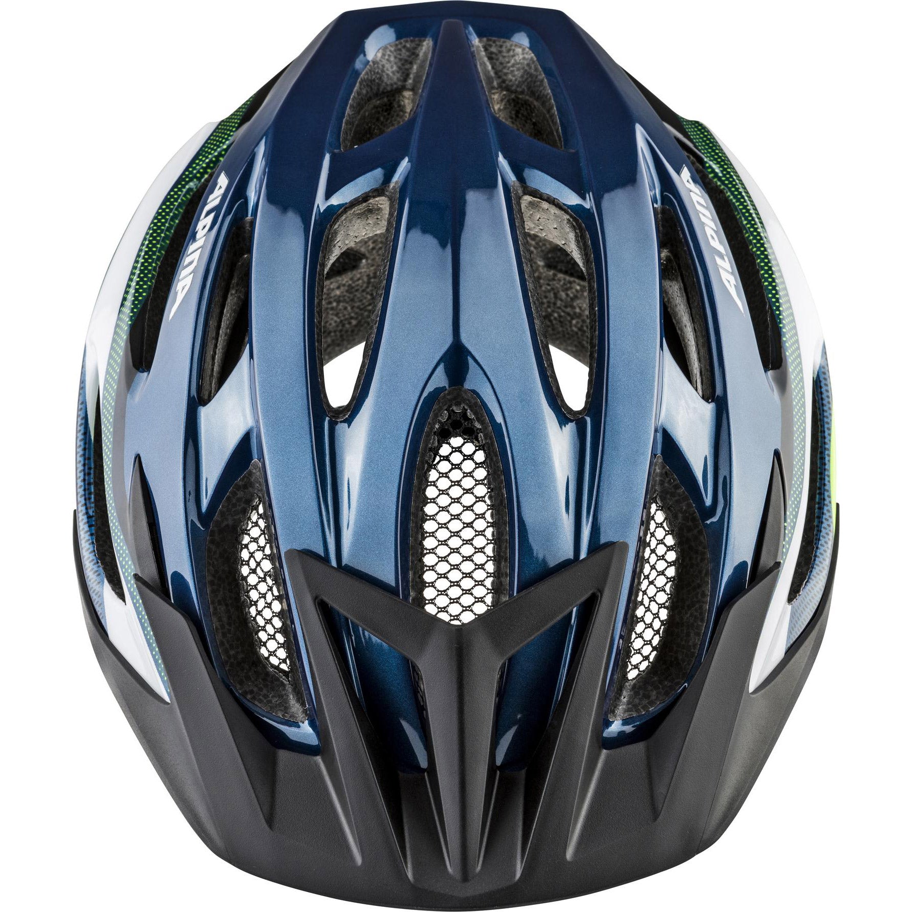 Alpina helm MTB 17 donkerblauw-neon 54-58