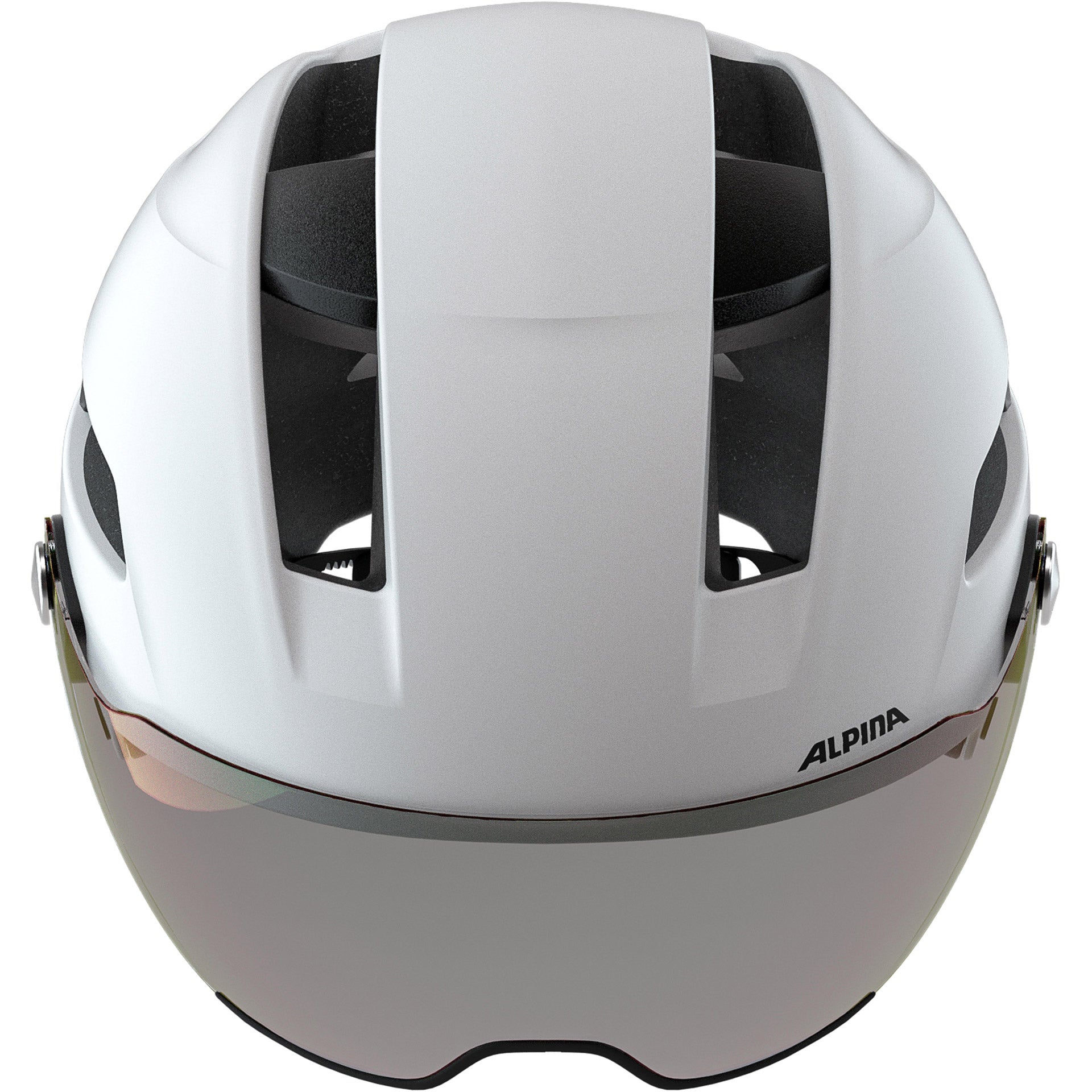 Olympische sportkleding alpina sports urban helm soho vizier v 55-59 mat wit