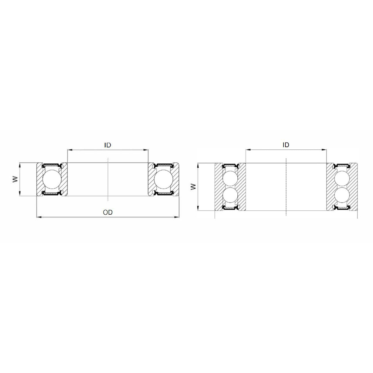 Union kogellager ball bearing cb-471 40x52x7