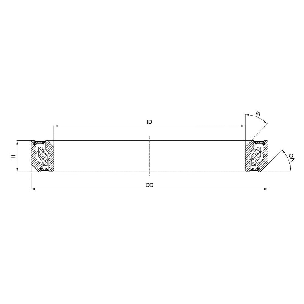 Marwi union balhoofdlager cb-786 40,0x52,0x7,5 45� 45�