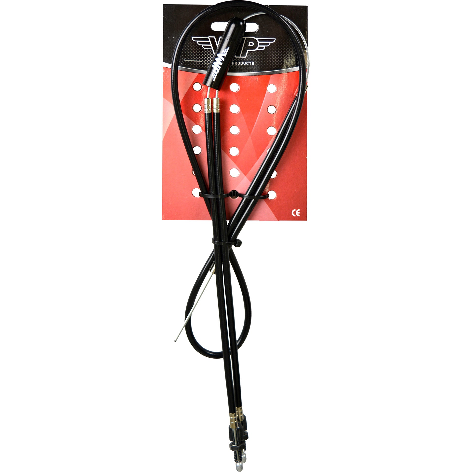 Vwp bmx onder remkabel cpl. m stelb. zwart vrije slag