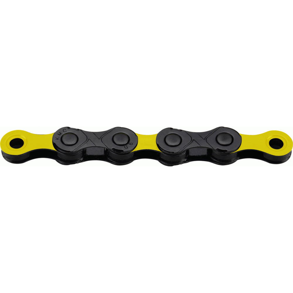 KMC Fietsketting DLC 12 - 126 schakels (Geel Zwart)