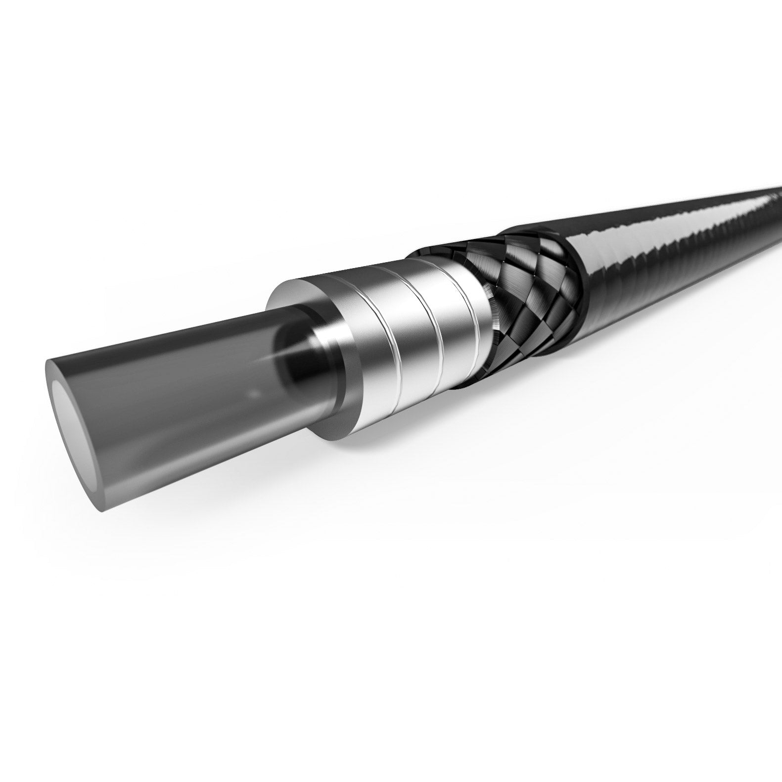 Elvedes Rem buitenk 5mm smoke (10m) gevlochten 182039-10