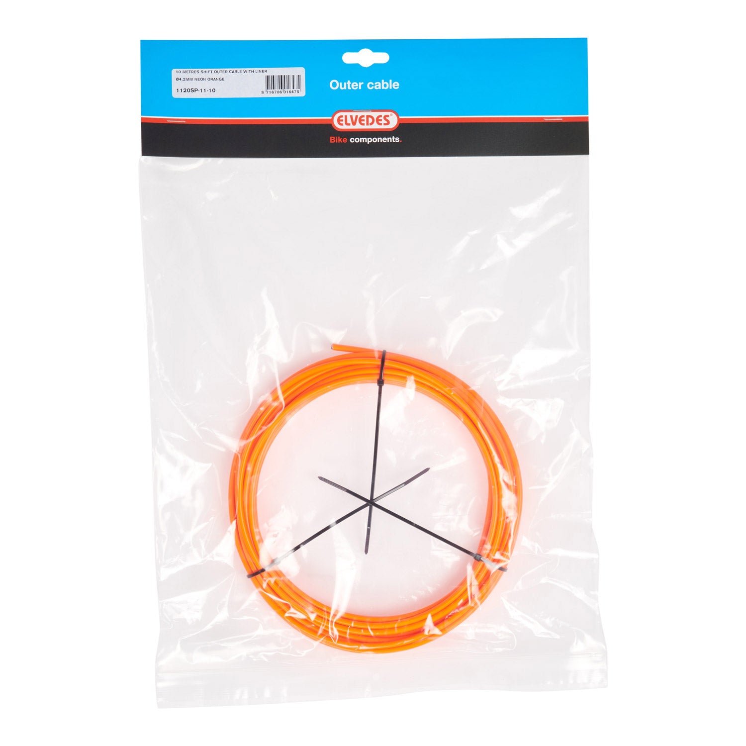 Elvedes schakel buitenk 4,2mm (10m)n.oranje lin.1120sp-11-10