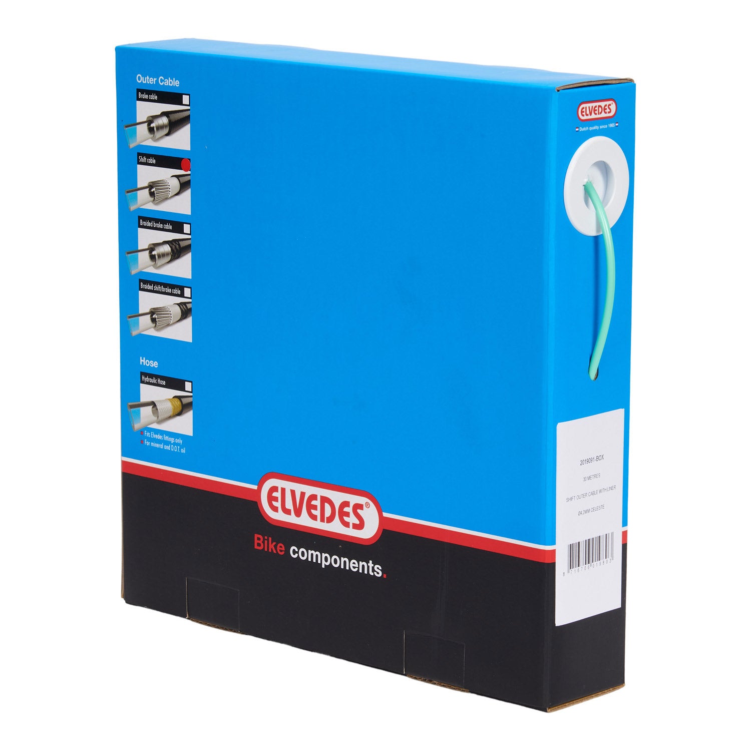 Schakel buitenkabel met uitvoering 30 meter ø4,2mm