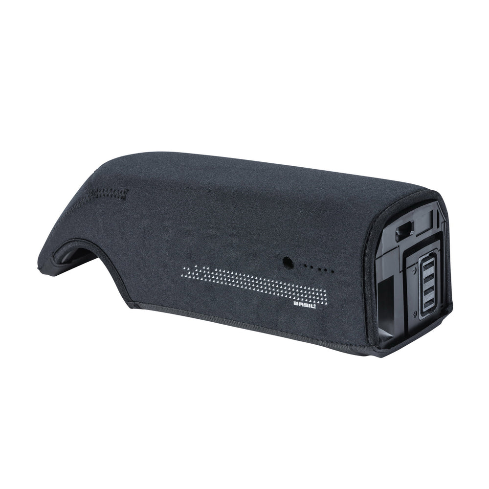 Neopreen schoffels Basil frameaccu voor Shimano Steps - zwart