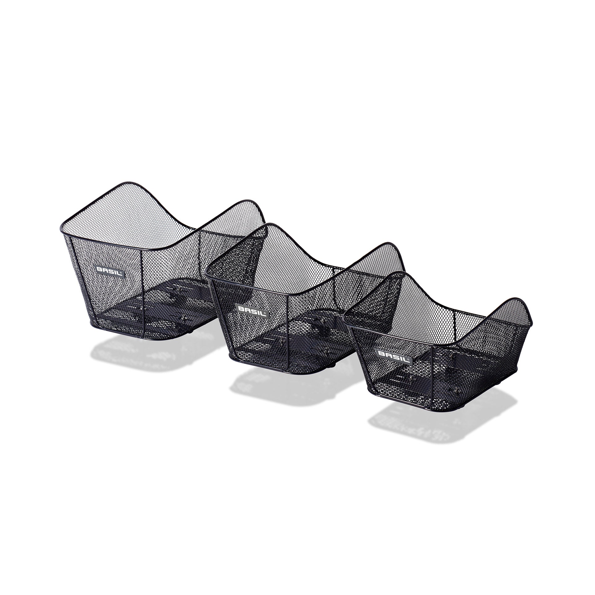 Panier arrière Basilic | Acier | Noir | Système WSL