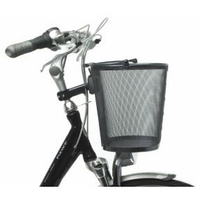 New Looxs Panier Avant Rapidlock | 19 Litres | Acier | Noir | Verrouillage rapide