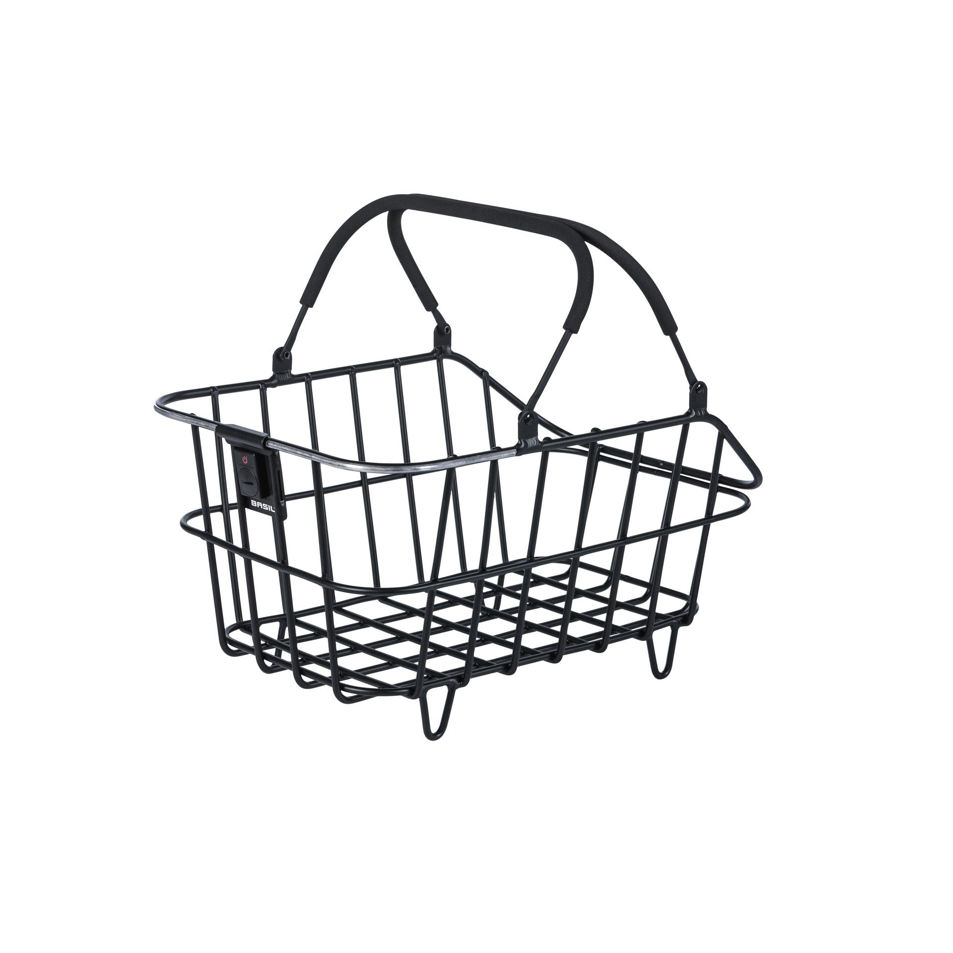 Basil Cento Alu Multi System Nordlicht - fietsmand - achterop - zwart