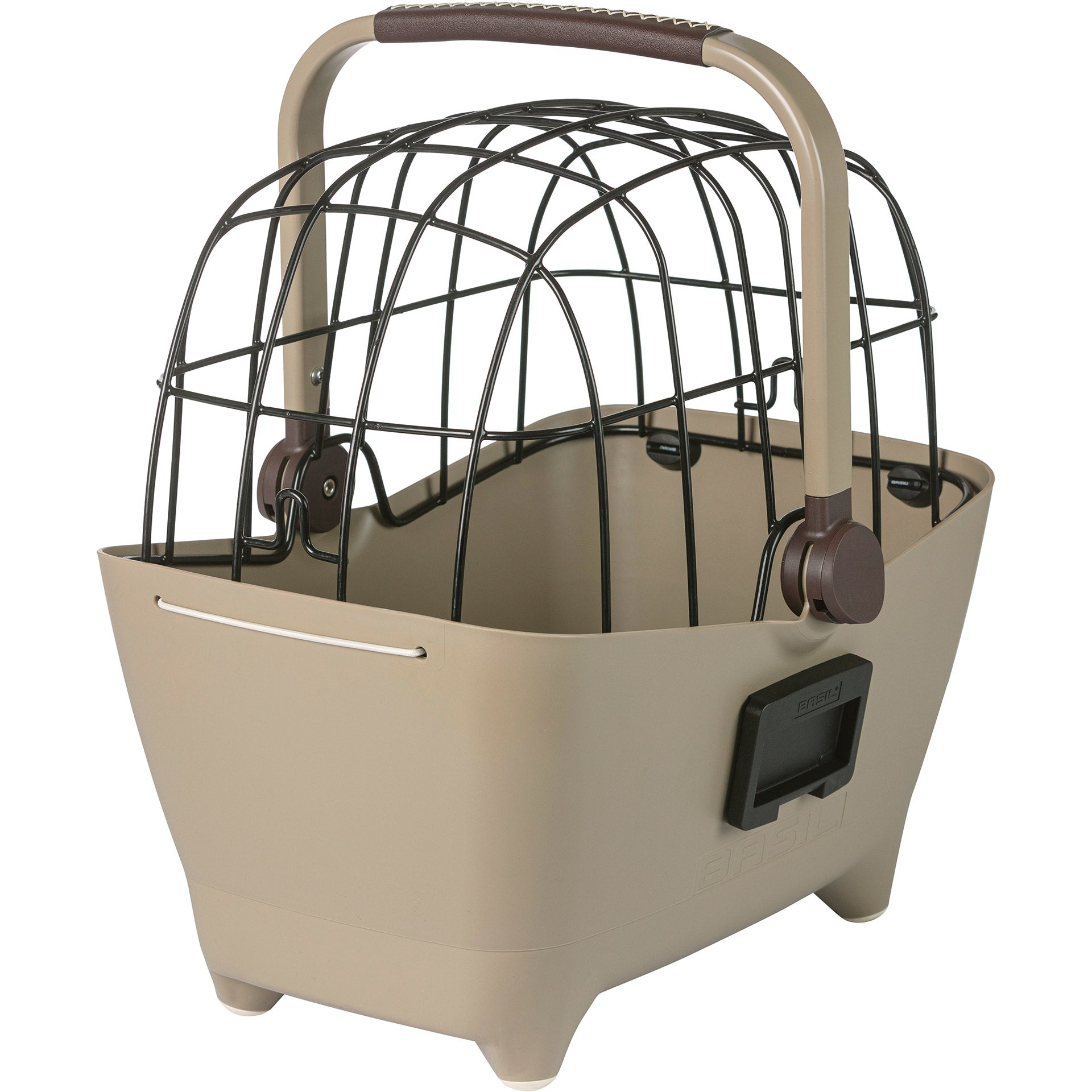 Lit pour chien au basilic | 32 Litres | Plastique | Biscotti Marron | Cliquez sur corriger