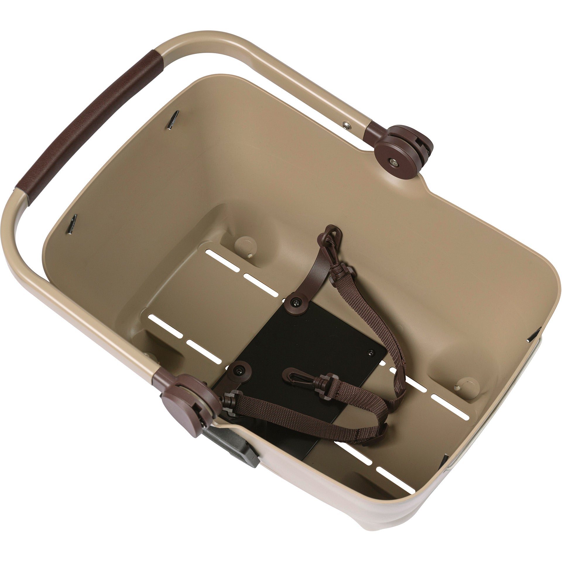 Lit pour chien au basilic | 32 Litres | Plastique | Biscotti Marron | Cliquez sur corriger