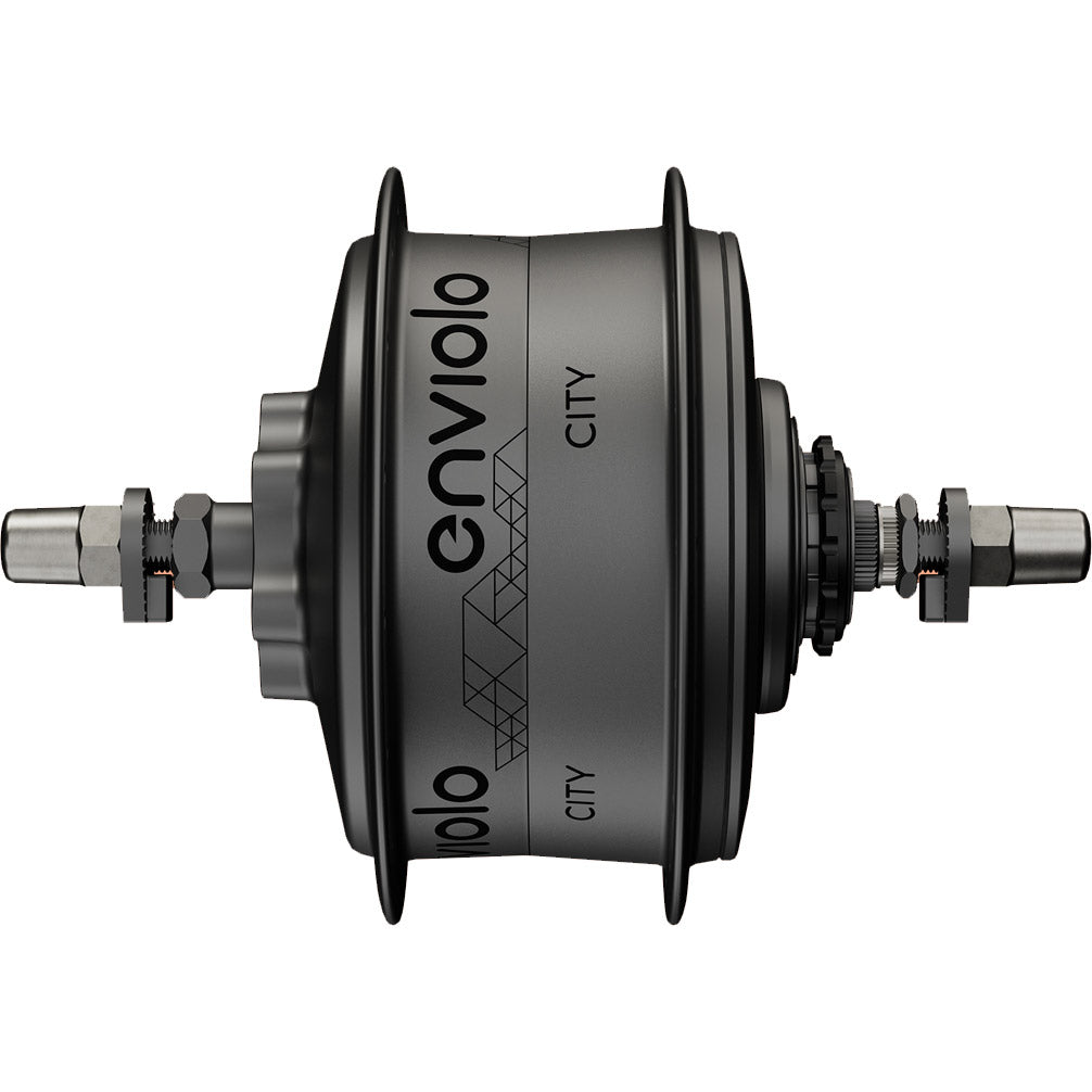 Enviolo naaf city 75nm 36g schijf 6-gaats zwart oem