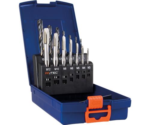 Rotec machinetapset m3-m12 hss-e +boren