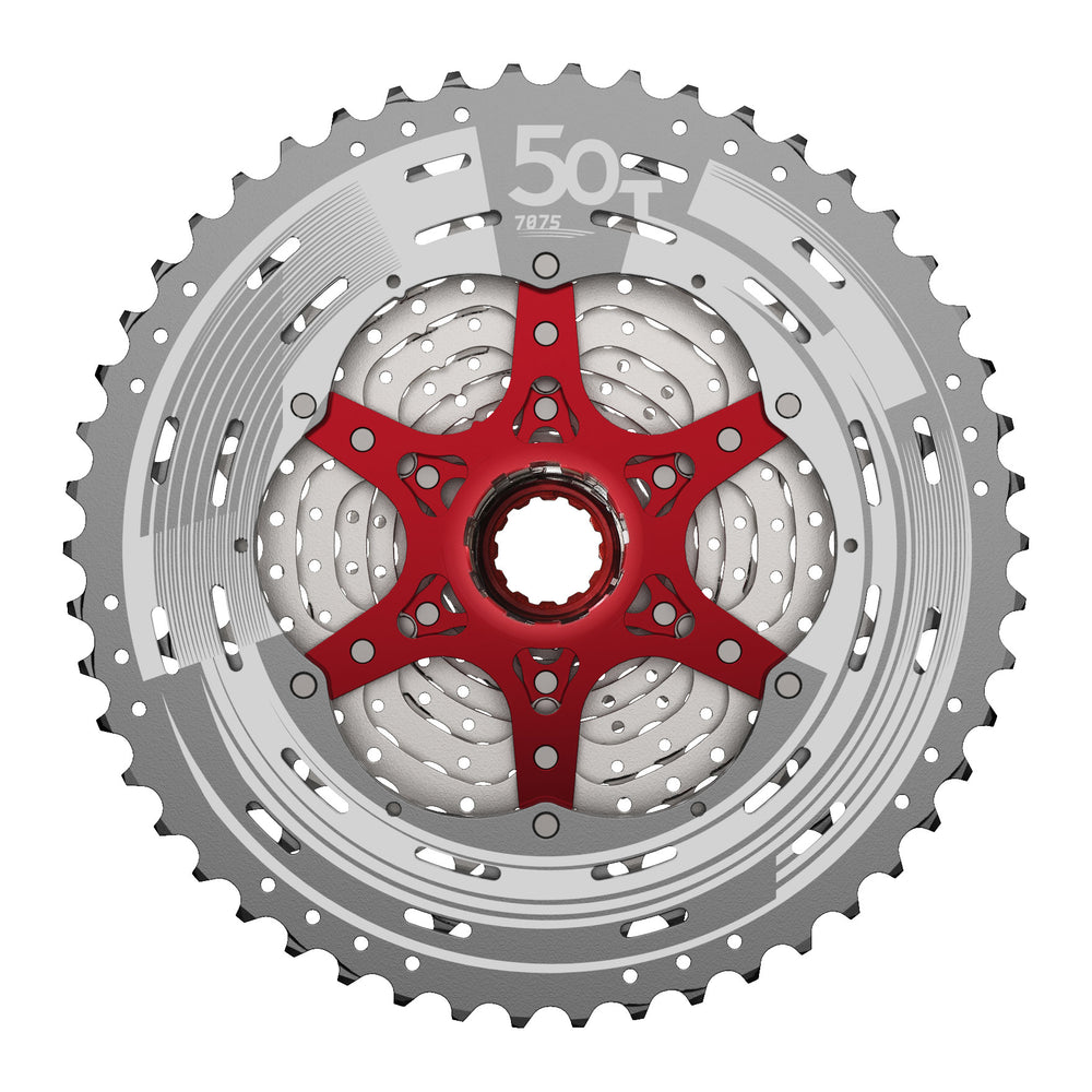 SunRace cassette 12V 11-50 CSMZ90 metallic