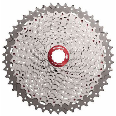 SunRace cassette 11V 11-51 CSMX80 metallic zilver