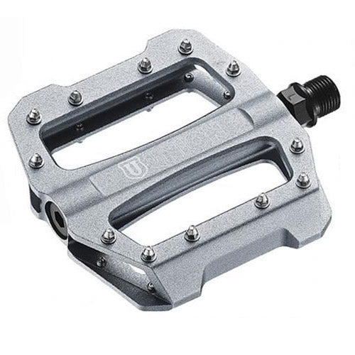 Union pedaal sp1300 alu cartridge+stuwlager. zilver
