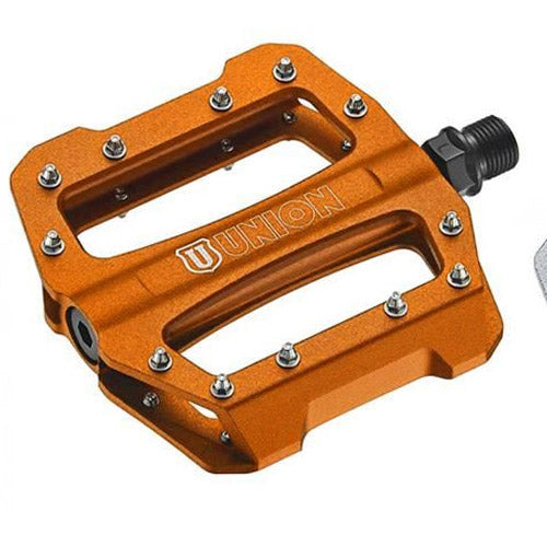 Union pedaal sp1300 alu cartridge+stuwlager. oranje