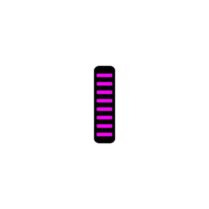 Rrp proguard bolt on v1 - front - sticker - standard - magenta