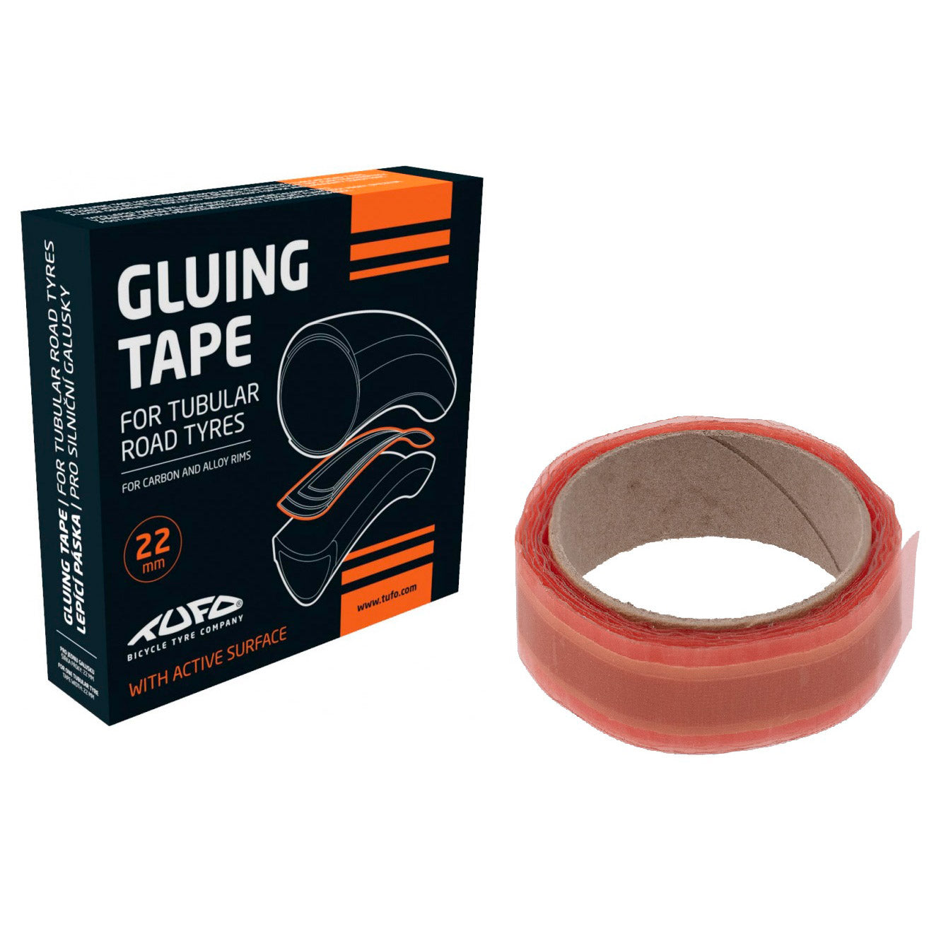 Tufo dubbelzijdige tape voor buis 22mm 700c