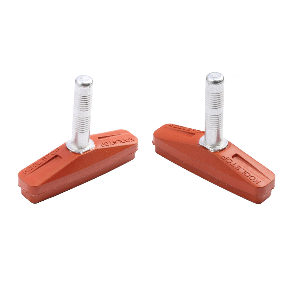 Jeu de mâchoires de frein KoolStop City pad cantilever saumon