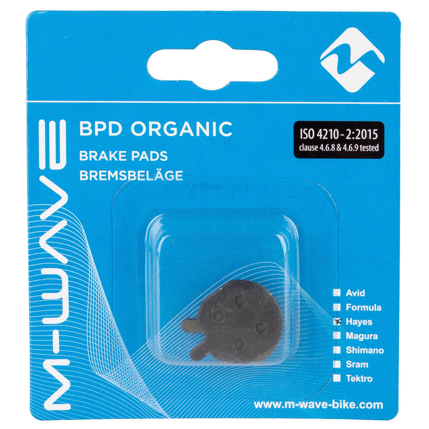 M-wave schijfremblok bpd organisch hp1