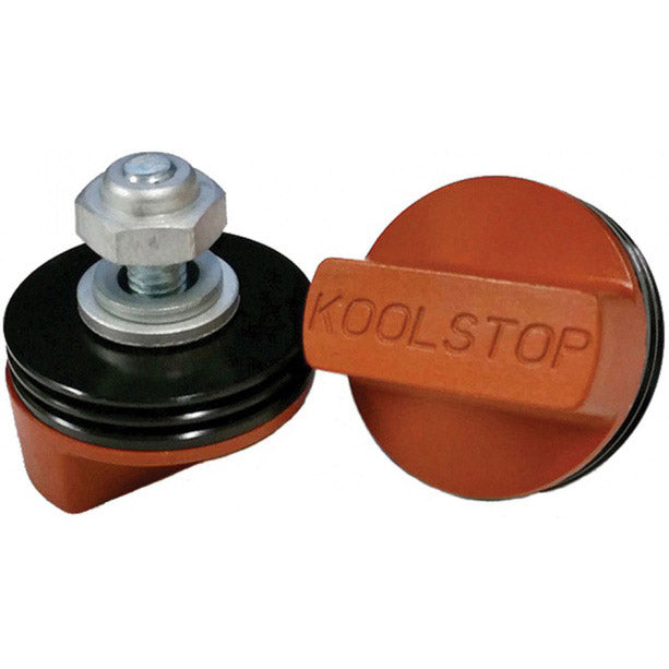 Koolstop remblokset internationaal zwart zalm