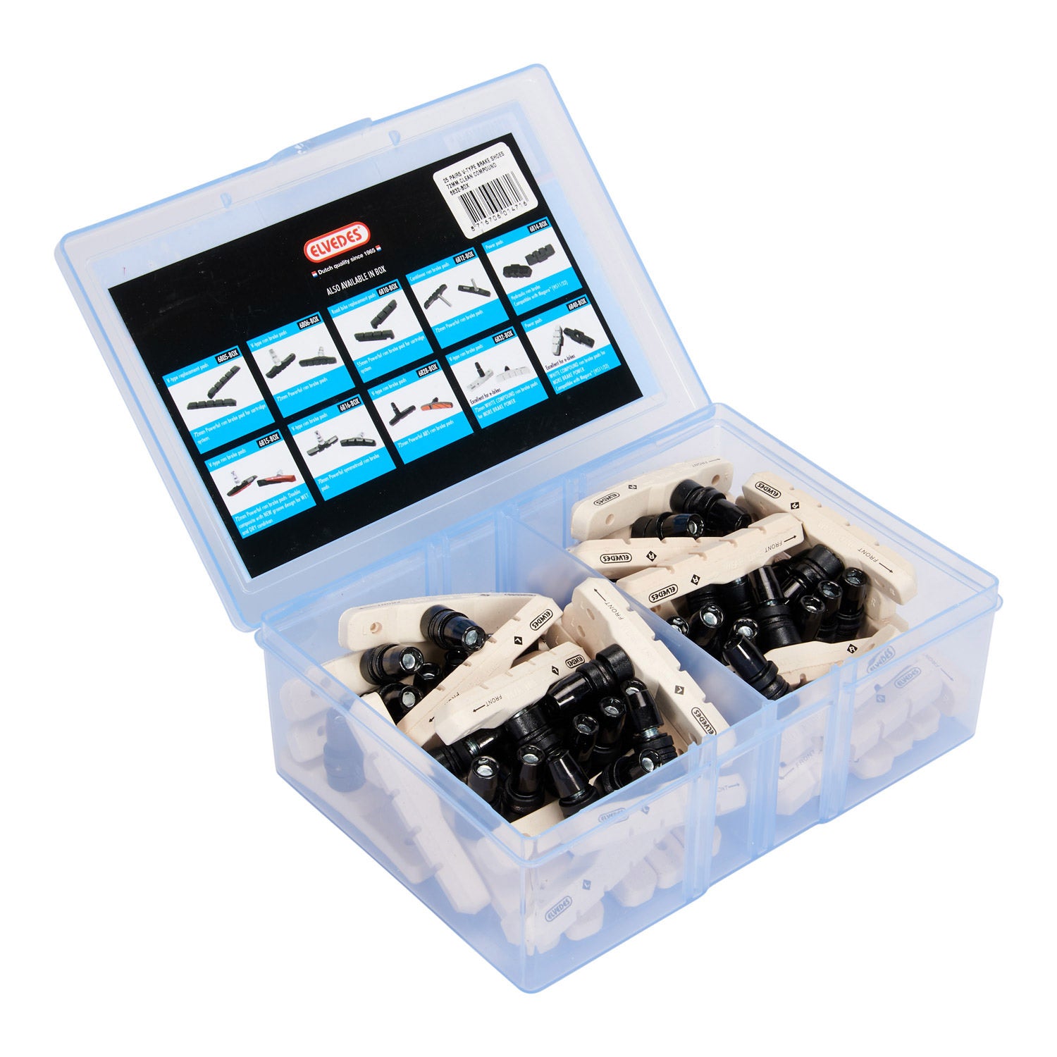 QA0502A Plaquette de frein v-brake blanc WP