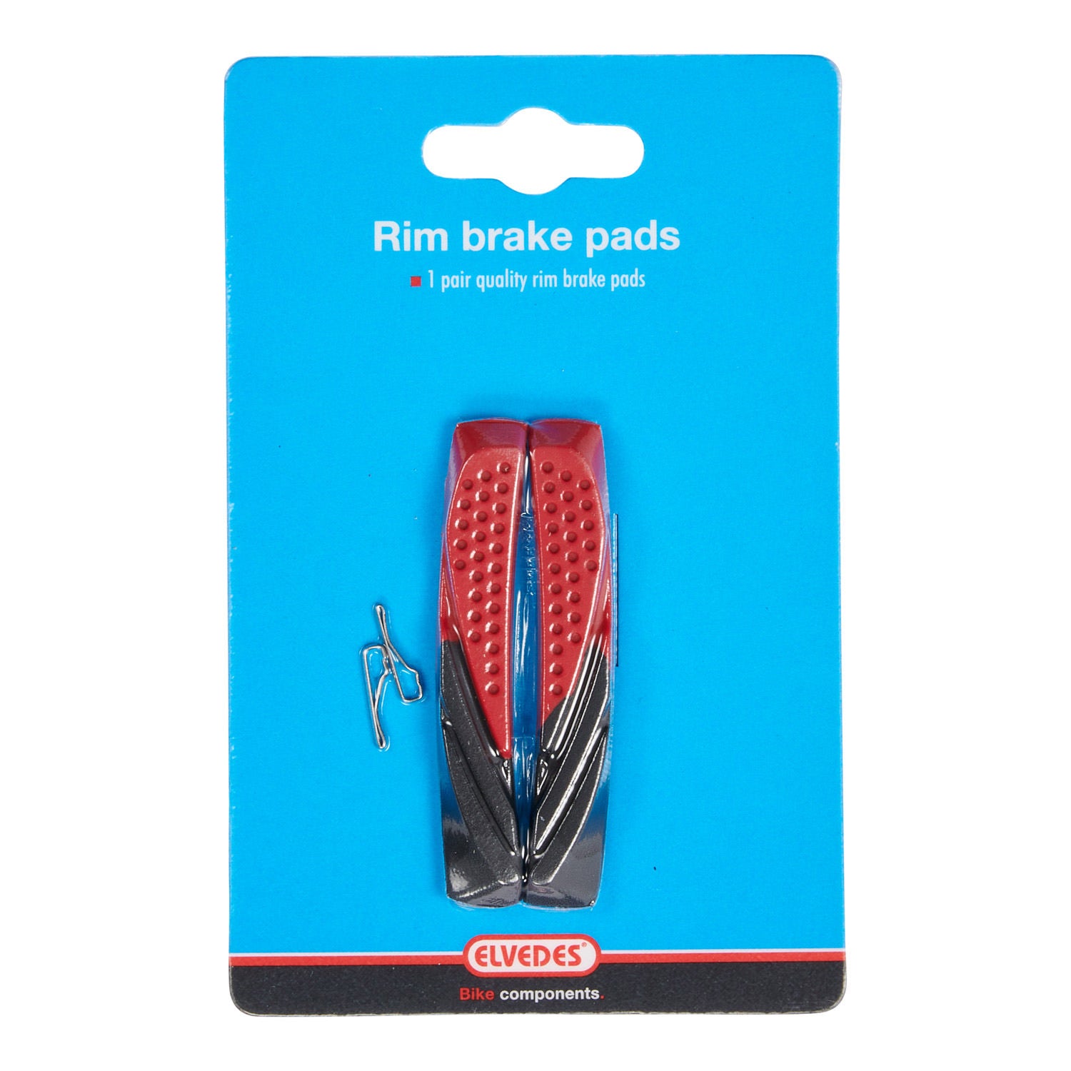 Jeu de mâchoires de frein de remplacement en V Elvedes pour conditions humides et sèches 72 mm (sur carte)