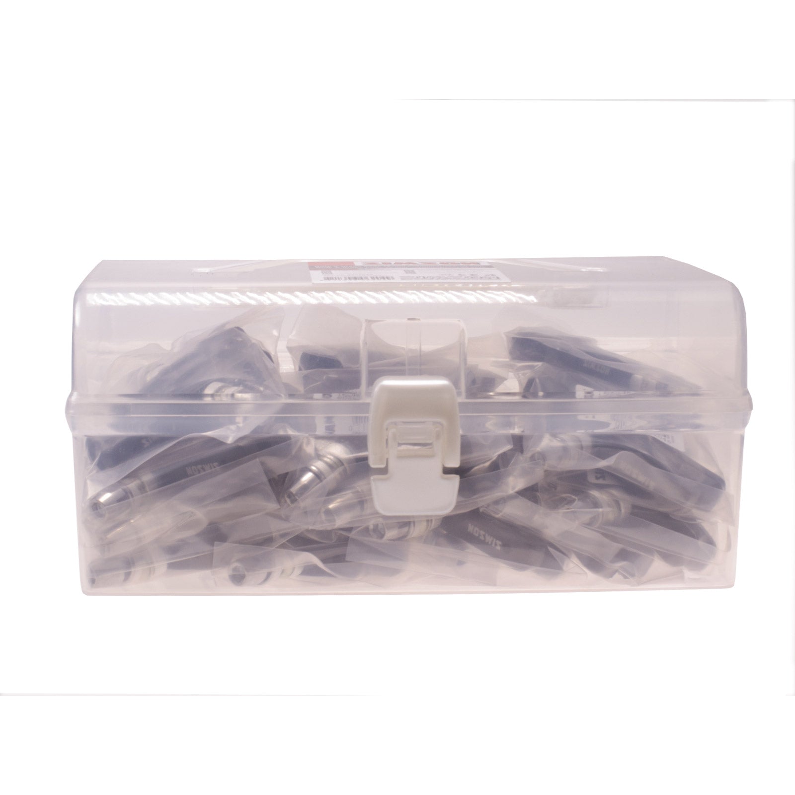 Plaquettes de frein Simson V-brake 72mm, asymétriques. 25 paires dans une boîte