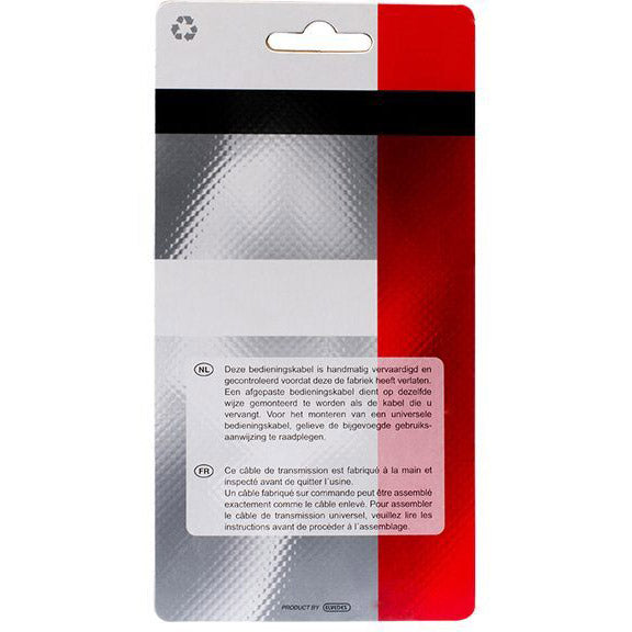 jeu de câbles de frein universel 1,70 mètres noir