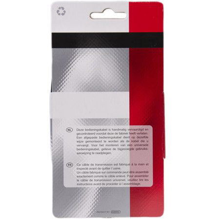 Simson Jeu de câbles de frein complet en acier inoxydable Shimano Rollerbrake noir