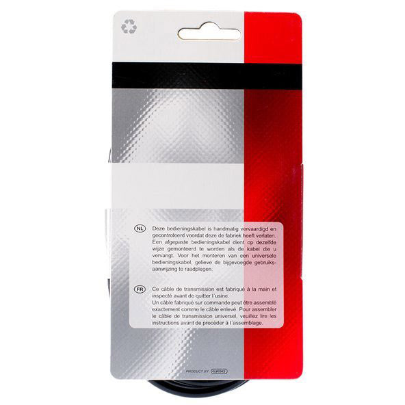 remkabelset Nexus rollerbrake 1600 2250 mm zwart zilver