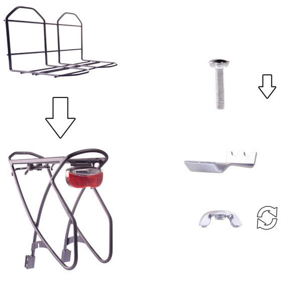 Rallonge de porte-bagages Simson