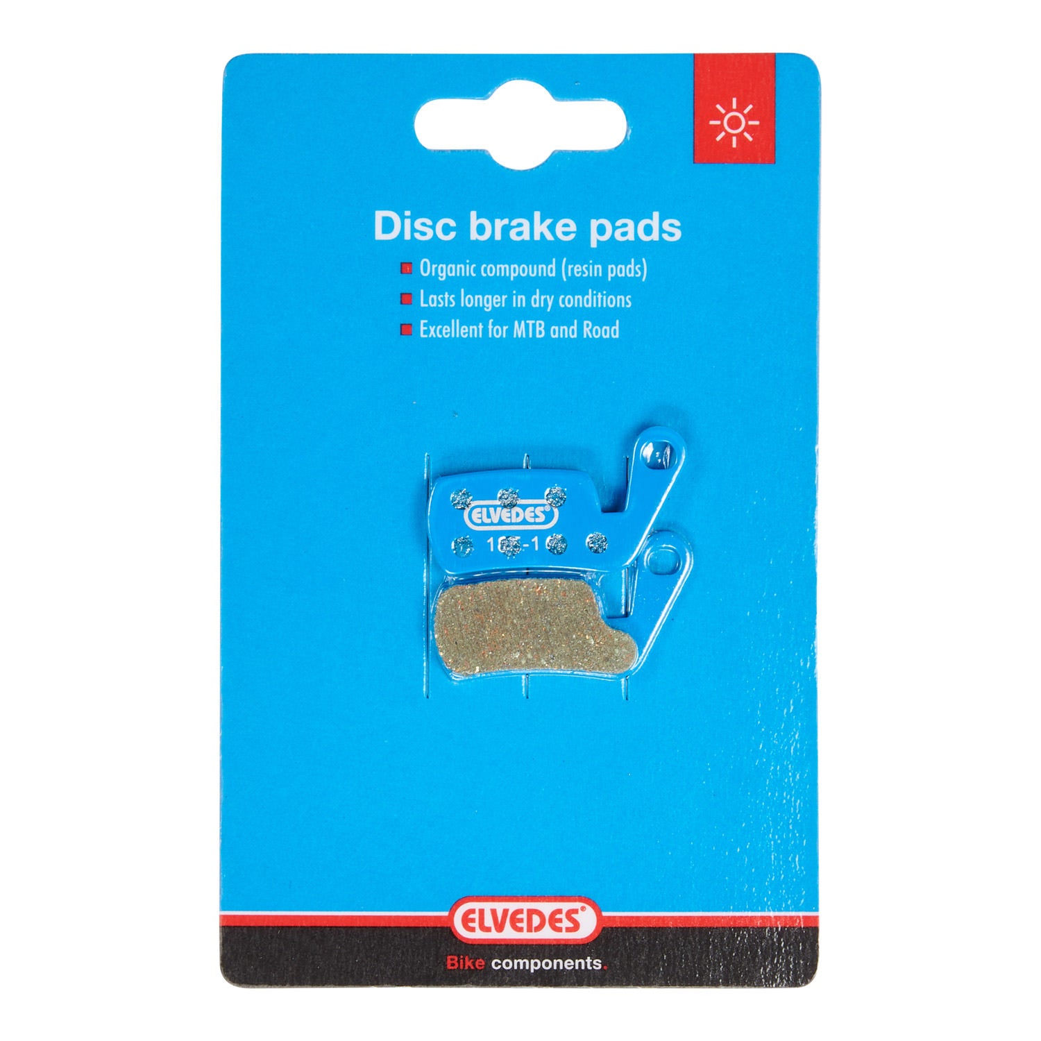 Jeu de plaquettes de frein à disque Elvedes organique Magura Marta (SL) 2002-2008 (1 paire)