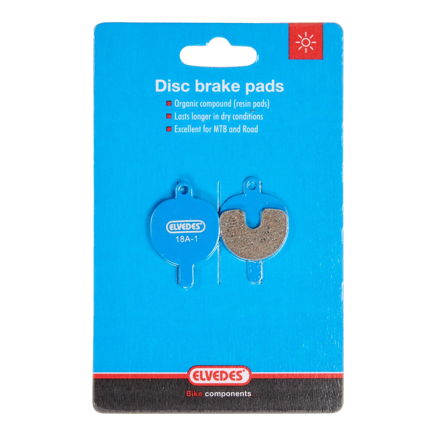 Plaquette de frein à disque Elvedes Logan mécanique organique 6874