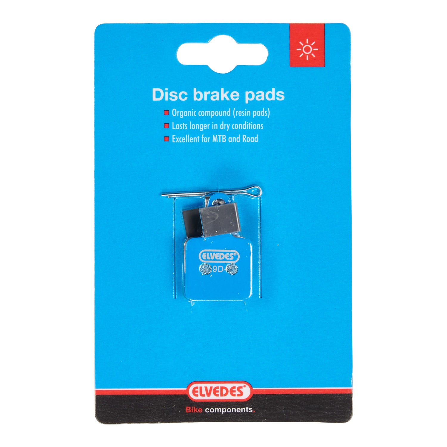 Schijfremblokset Elvedes organisch Suntour DB XCC-MC (1 paar)