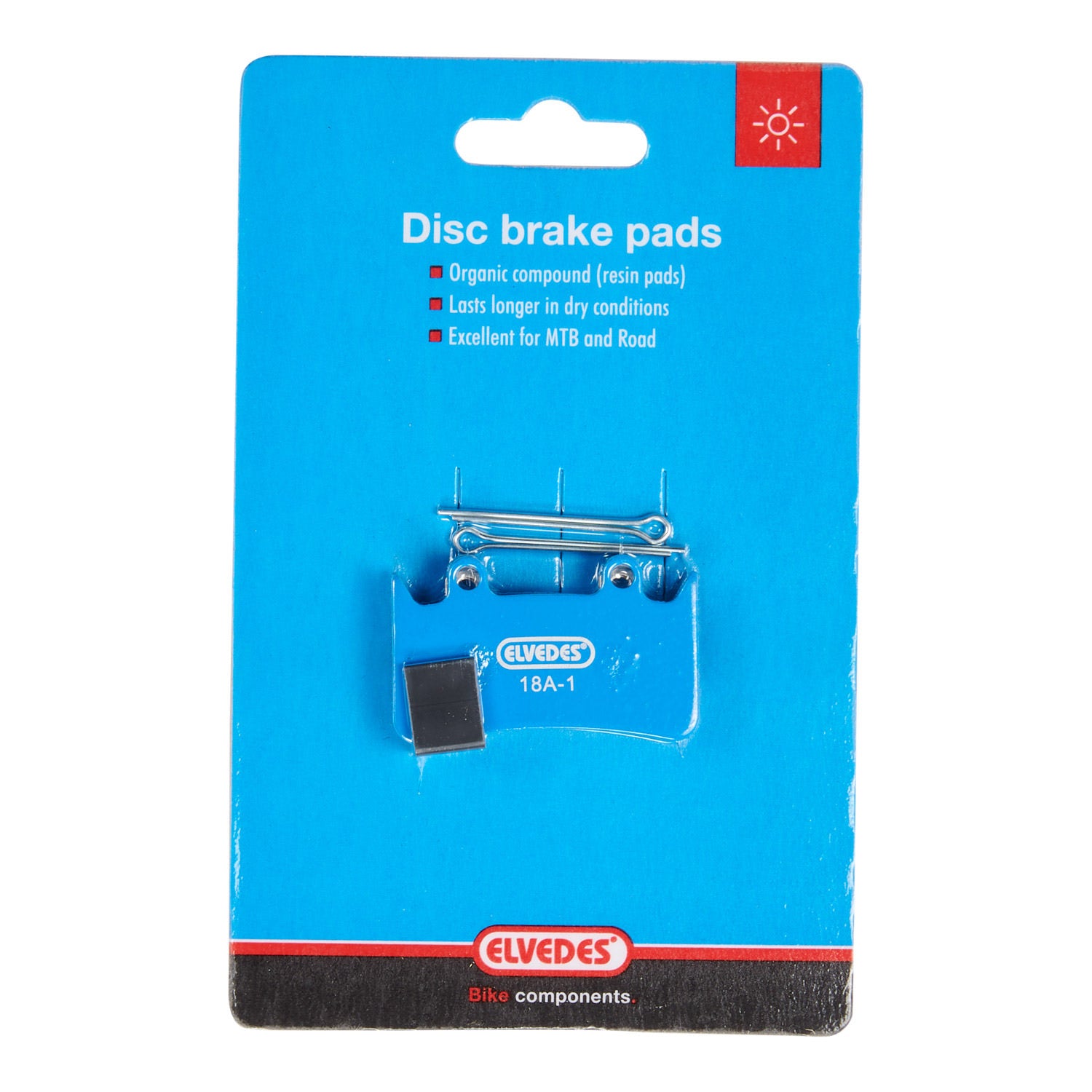 Plaquette de frein à disque Elvedes Hope Six Pot Mono organique 6876